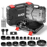 KATA kit front view showing full saw set and case for easy selection