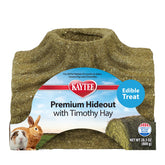 Kaytee timothy hideout front view showing natural hay shelter and cozy retreat