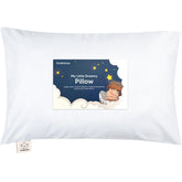 KeaBabies front view soft white toddler pillow showing compact size and comfort