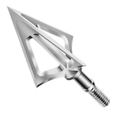 KEAUP front view of six-pack broadheads showing package and blades for quick selection