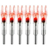 KEAUP front packaging showing six lighted nocks and included bushings for quick identification and purchase benefit