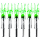 KEAUP front packaging showing six lighted nocks and included bushings for quick identification