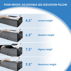 Kehangte U-shaped groove holding lower leg securely for stable rest