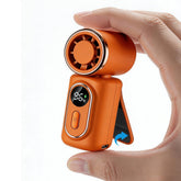 Kelaien front view of compact fan showing size and portability benefit