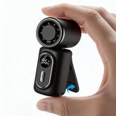 Kelaien front view of compact fan showing portable design and convenience