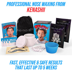 Kenashii applicators and balm wipes arranged for precise application and soothing aftercare