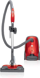 Kenmore 81414 front canister view showing compact design and easy maneuverability