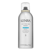 Kenra aerosol can front view showing product branding and size benefit