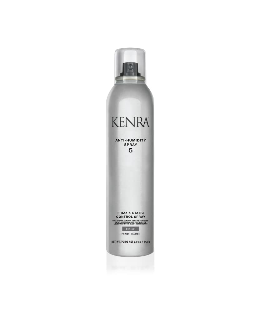 Kenra front packaging 5oz showing product name and finish benefit