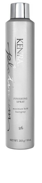Kenra spray front packaging showing product and maximum hold benefit