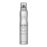 Kenra front packaging showing sleek bottle and product name, boosts shine