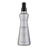 Kenra front label showing product name and benefits for heat protection
