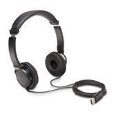 Kensington headphones front view showing on-ear design and padded headband for comfortable wear