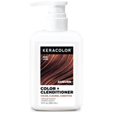 KERACOLOR front bottle view showing auburn shade and clear labeling benefit