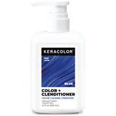 KERACOLOR front bottle showing blue clenditioner and quick color benefit