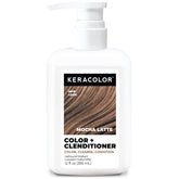 KERACOLOR bottle front view showing Mocha Latte shade and benefit of easy color