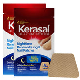 Kerasal front packaging showing overnight nail renewal benefits