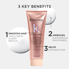 KÉRASTASE conditioner held in hand to show size and easy dispensing