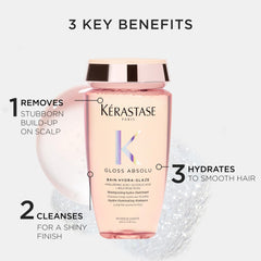 KÉRASTASE rich foam texture lather demonstrating effective cleansing and sensory feel