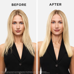 KÉRASTASE serum applied to damp hair for improved detangling and protection