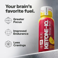 Ketone-IQ shot pouring into glass showing convenient single-serve usage