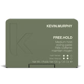 KEVIN.MURPHY FREE.HOLD front packaging showing jar and branding, highlights convenient size
