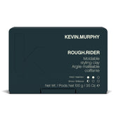 KEVIN.MURPHY ROUGH.RIDER front jar view showing matte packaging and strong-hold styling identity