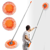 Keyloland front view of wall mop showing full kit and easy storage benefit