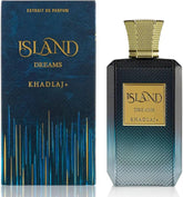 KHADLAJ PERFUMES Island Dreams front bottle showing elegant design and premium finish