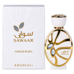 KHADLAJ PERFUMES box label close-up displaying product name and concentration
