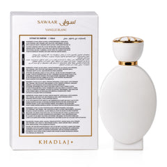 KHADLAJ PERFUMES mist spray in motion illustrating diffusion and sillage