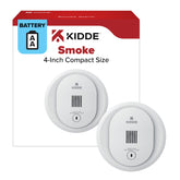 Kidde 10SDR front view showing compact profile and clear alarm face