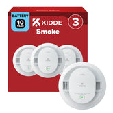 Kidde 20SD10 front view showing compact smoke alarm and LED for quick recognition