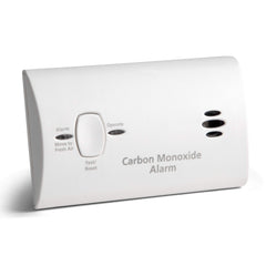 Kidde CO detector front view showing compact design and easy installation benefit