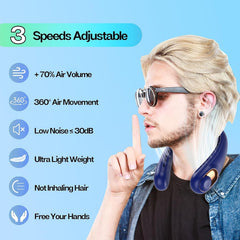 KIDEE close-up of turbo fan interior highlighting increased airflow performance