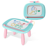 kikidex front view showing mint blue board and clean design for easy play