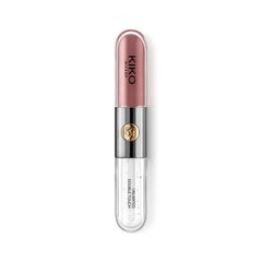 Kiko Milano rosy mauve swatch on arm displaying true shade payoff and color intensity