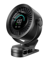 KIMMOO front view of clip fan showing compact design and powerful airflow
