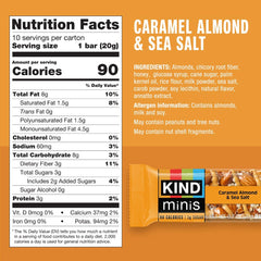 close-up of KIND nuts and dark chocolate texture showing crunchy, flavorful bite