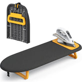 KINGBOARD front view of tabletop ironing board showing compact usable surface