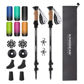 KINGGEAR front view showing full assembled poles and brand stability