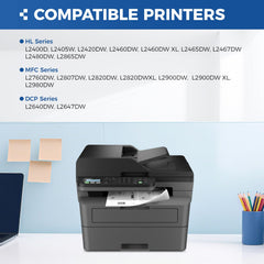 KingKJ close-up of built-in chip ensuring printer recognition and compatibility