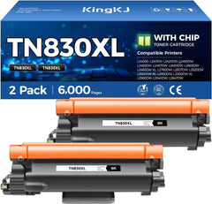 KingKJ TN830XL front packaging showing product and quantity for reliable supply