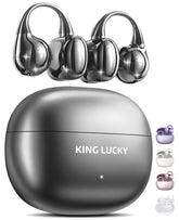 King Lucky front packaging showing earbuds and case, highlighting compact portability