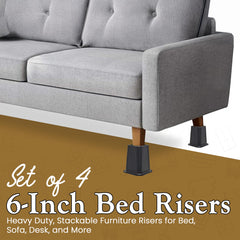 Kings Brand Furniture top cup close-up showing secure leg seating and support