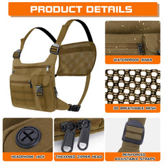 KINGSLONG detailed fabric and zipper close-up highlighting durability benefit