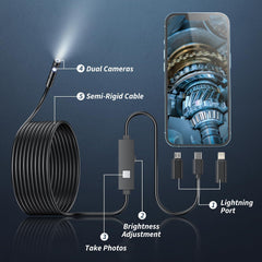 Kinpthy probe head close-up showing dual lenses for clearer inspection views