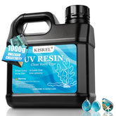 KISREL front label 1000g resin showing clear packaging and product details for easy identification and bulk use