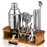 KITESSENSU front view of martini shaker showing polished finish and durability
