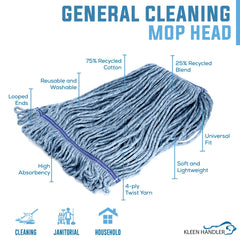 KLEEN HANDLER loop-end close-up highlighting reduced fraying and smooth glide benefit